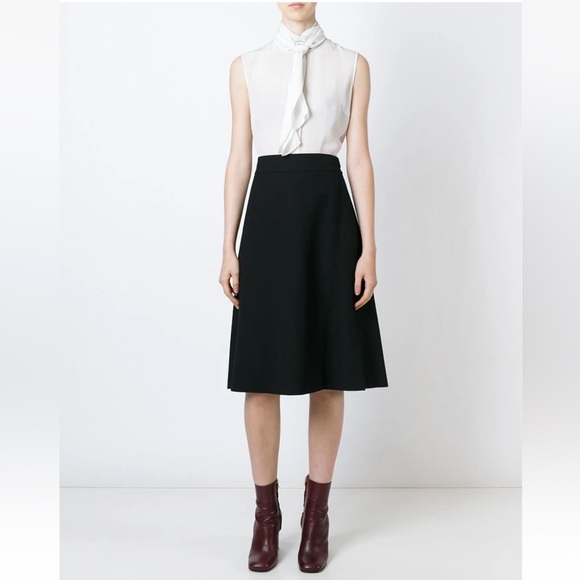Diane Von Furstenberg Dresses & Skirts - Diane von Furstenberg Skirt Womens 8 Black Office Minimalist Staple Feminine